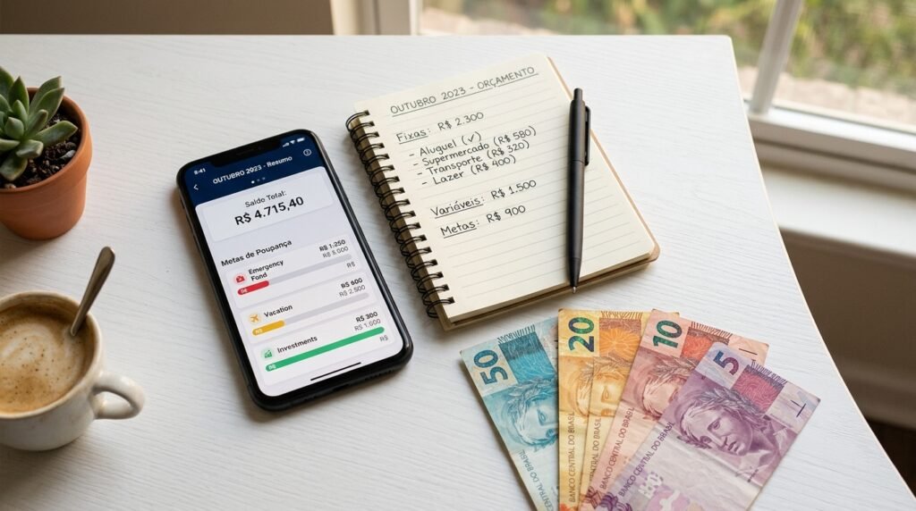 Como organizar as finanças com salário de até R$ 5.000 método prático sem planilha complicada
