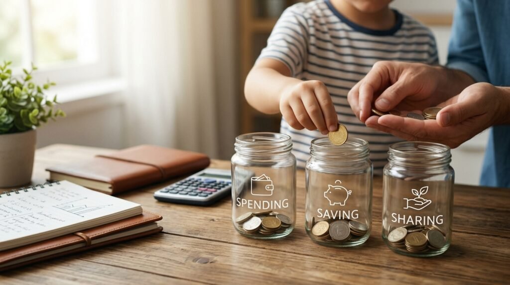 Educação financeira para filhos como ensinar o valor do dinheiro em cada fase da infância e adolescência