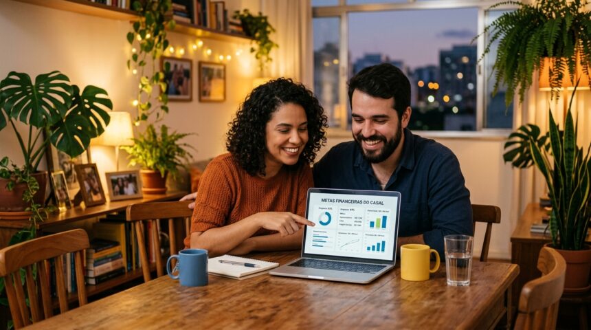 Planejamento financeiro para casais como juntar ou separar as finanças sem brigar e construir patrimônio junto