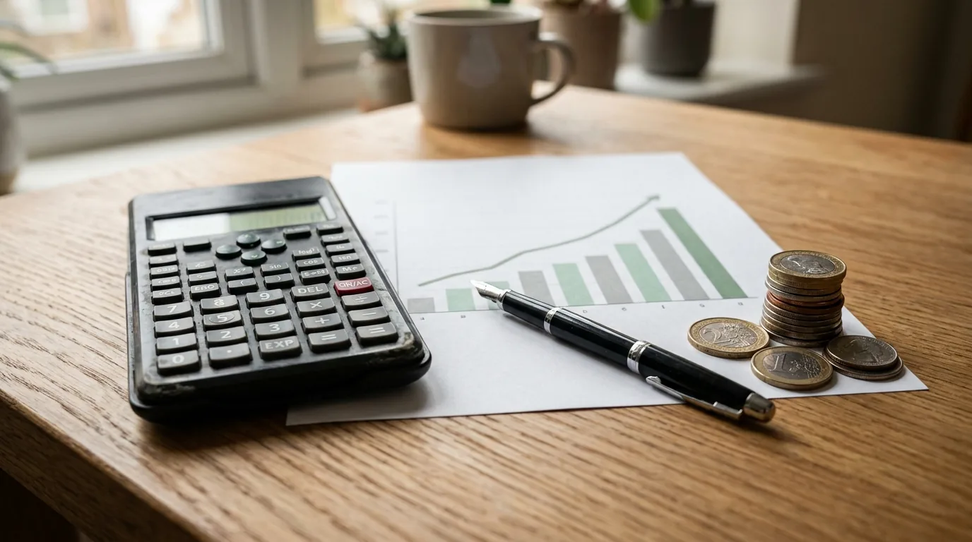 Calculadora e grafico de crescimento, calculo do aporte mensal para a aposentadoria